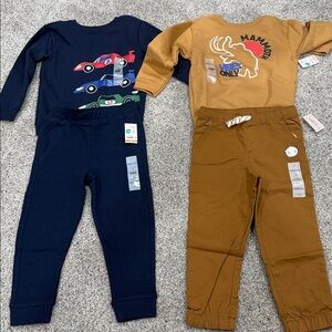 2 Set of pants and shorts